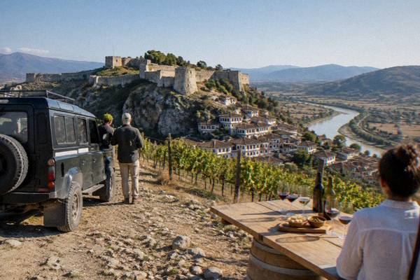 4x4 Off-Road, Vineyard Wine Tasting, Berat