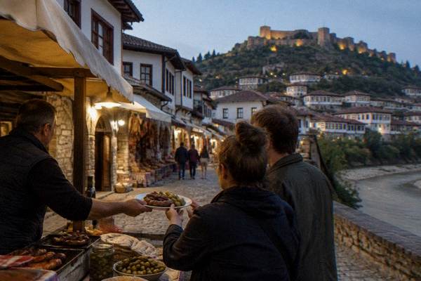 Guided Walk, Food & Wine Tasting, Berat