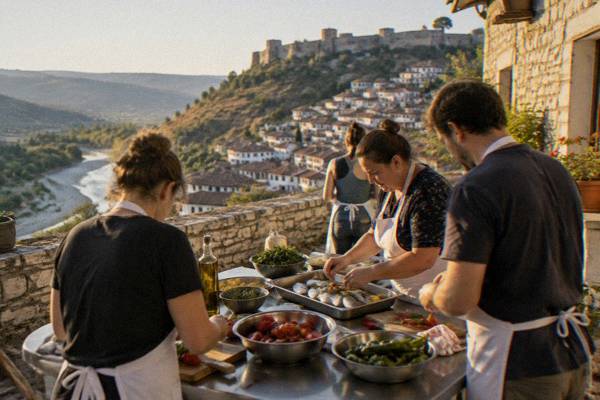 Mama Nina's 3-Hour Cooking Class, Berat