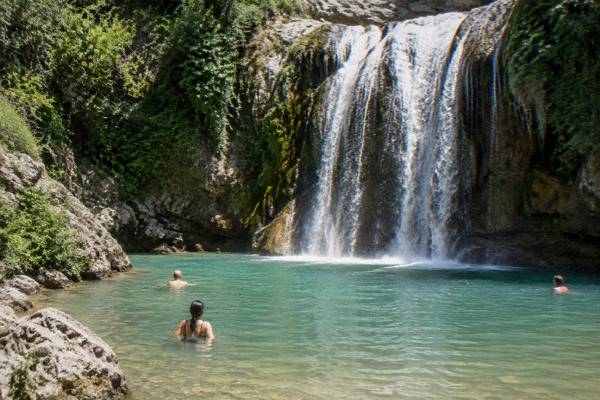 Swim, Float & Bogove Waterfall, Berat