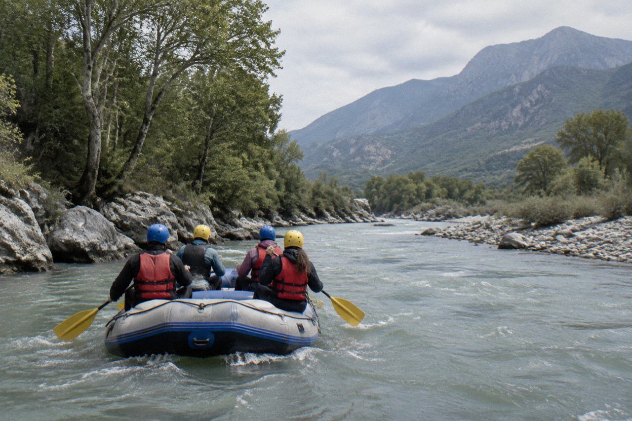 Përmet: Vjosa River Rafting from Permet or Berat city