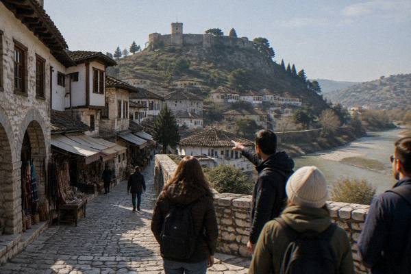 Premium Castle & Belsh Lake, Berat