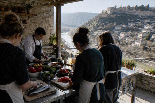 Local Home Cooking, Drink Tastings, Berat