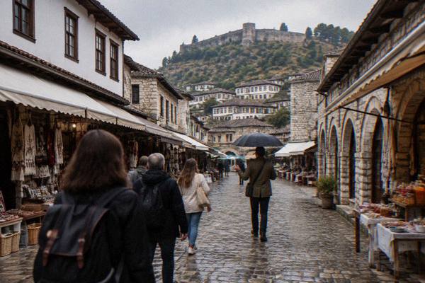 Premium Walk, Coffee & Gliko Tasting, Berat